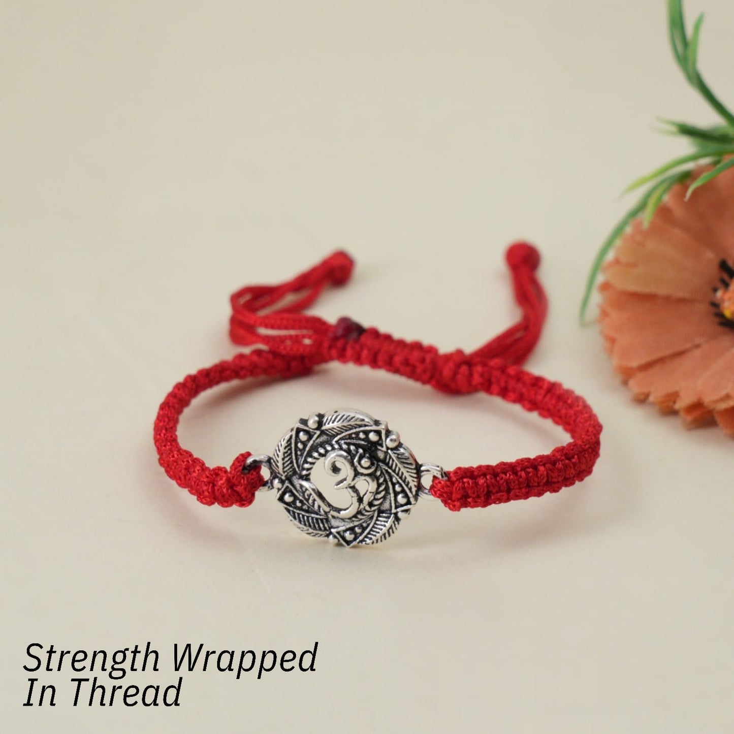 Silver Rakhi- Strength Wrapped in Thread