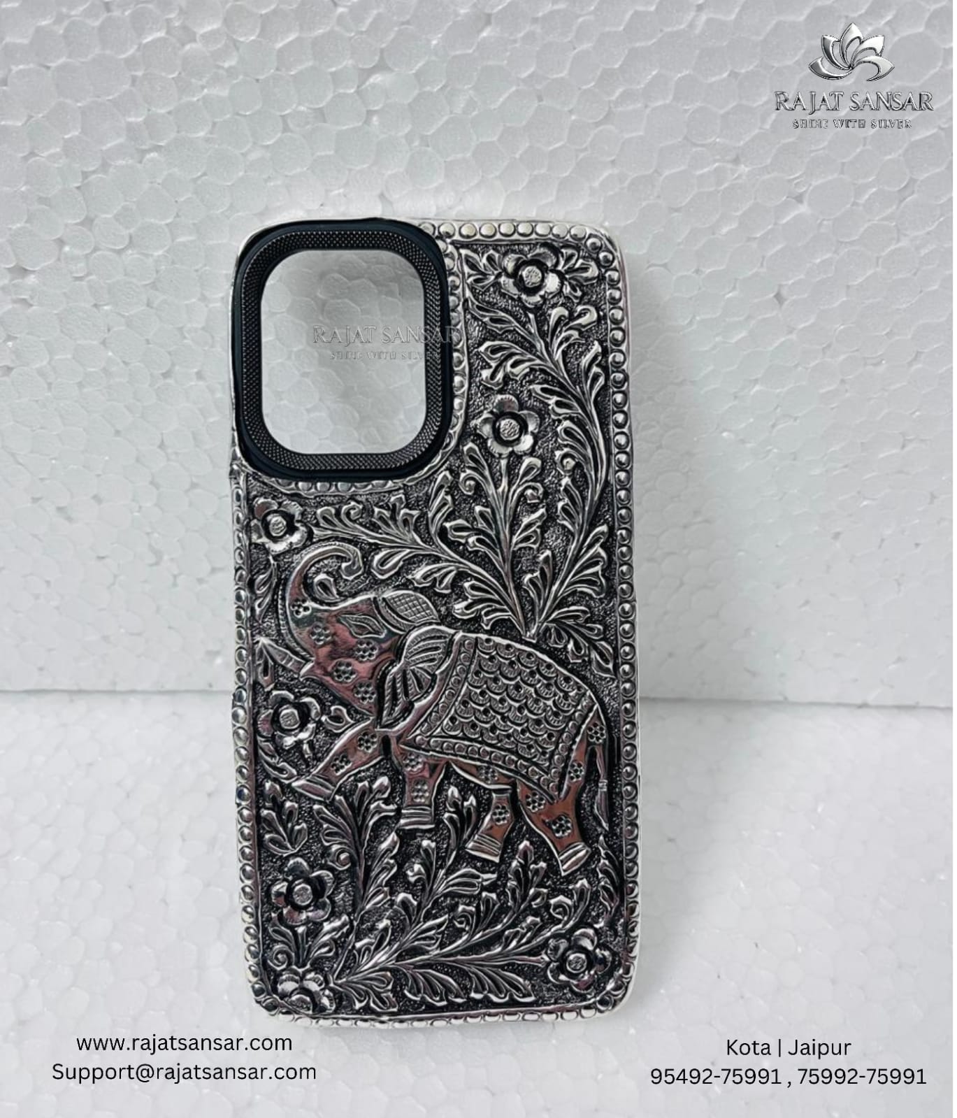 92.5 Silver Mobile Cover