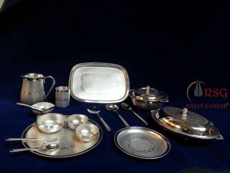 Silverware - Plate, Tumbler, Bowl , Jugs