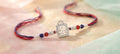 92.5 Sterling Silver SWASTIK Rakhi Collection- Pack of 4