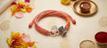 925 Sterling Silver - OM DAMARU RAKHI