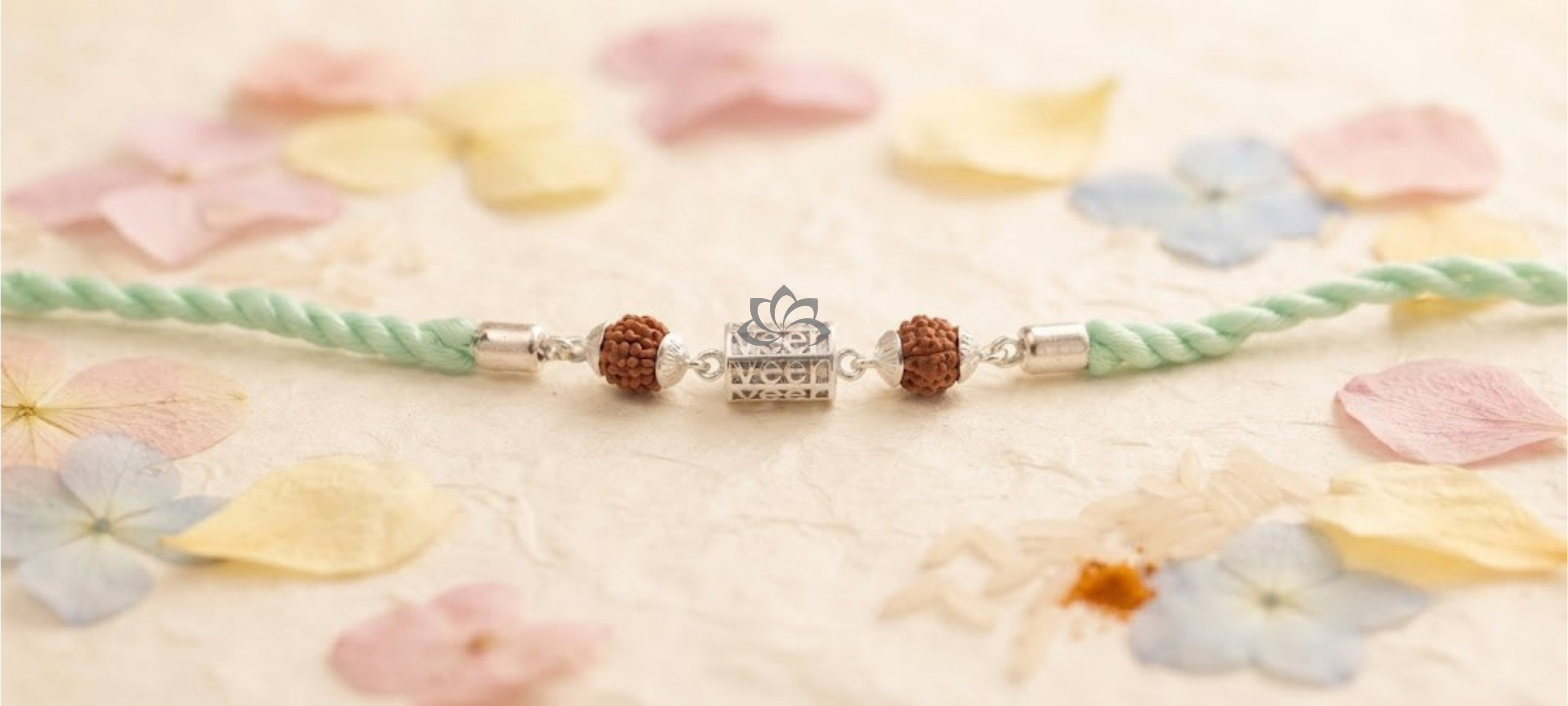 925 Sterling Silver VEER Rakhi - Pack of 1