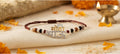 925 Sterling Silver MOTA BHAU Rakhi - Pack of 1