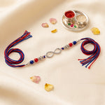 92.5 Sterling Silver INFINITY RAKHI Collection- Pack of 4