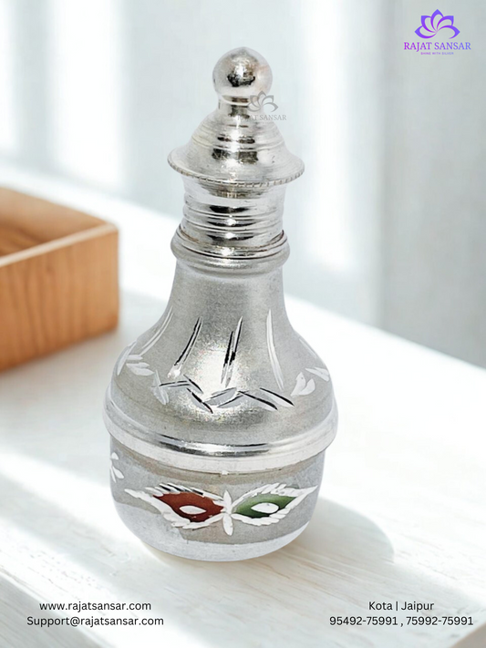 92.5 Sterling Silver Sindoor Box