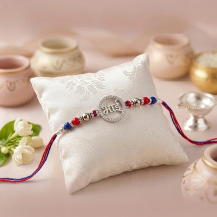 92.5 Sterling Silver BHAI Rakhi Collection- Pack of 4