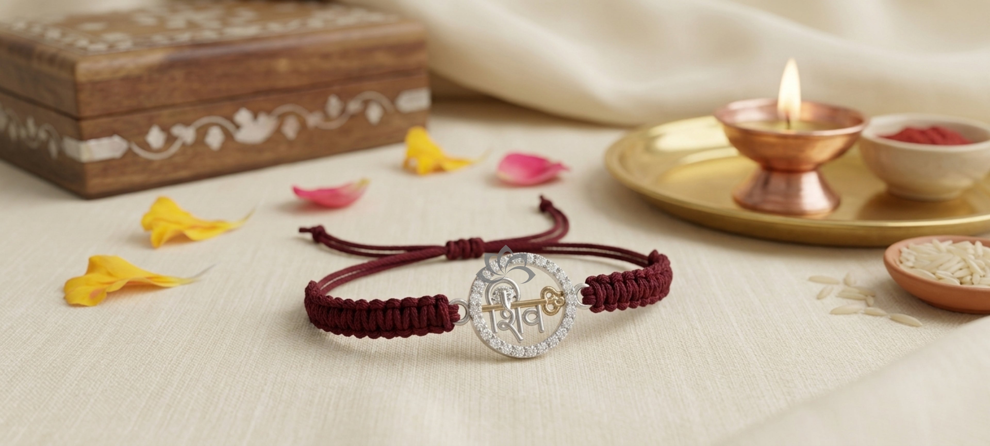 925 Sterling Silver - Shiva Special Rakhi