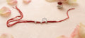 Silver Floral 3 Rakhi – Elegant Silver Rakhi