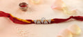 Silver Triangle Rakhi – Elegant Silver Rakhi