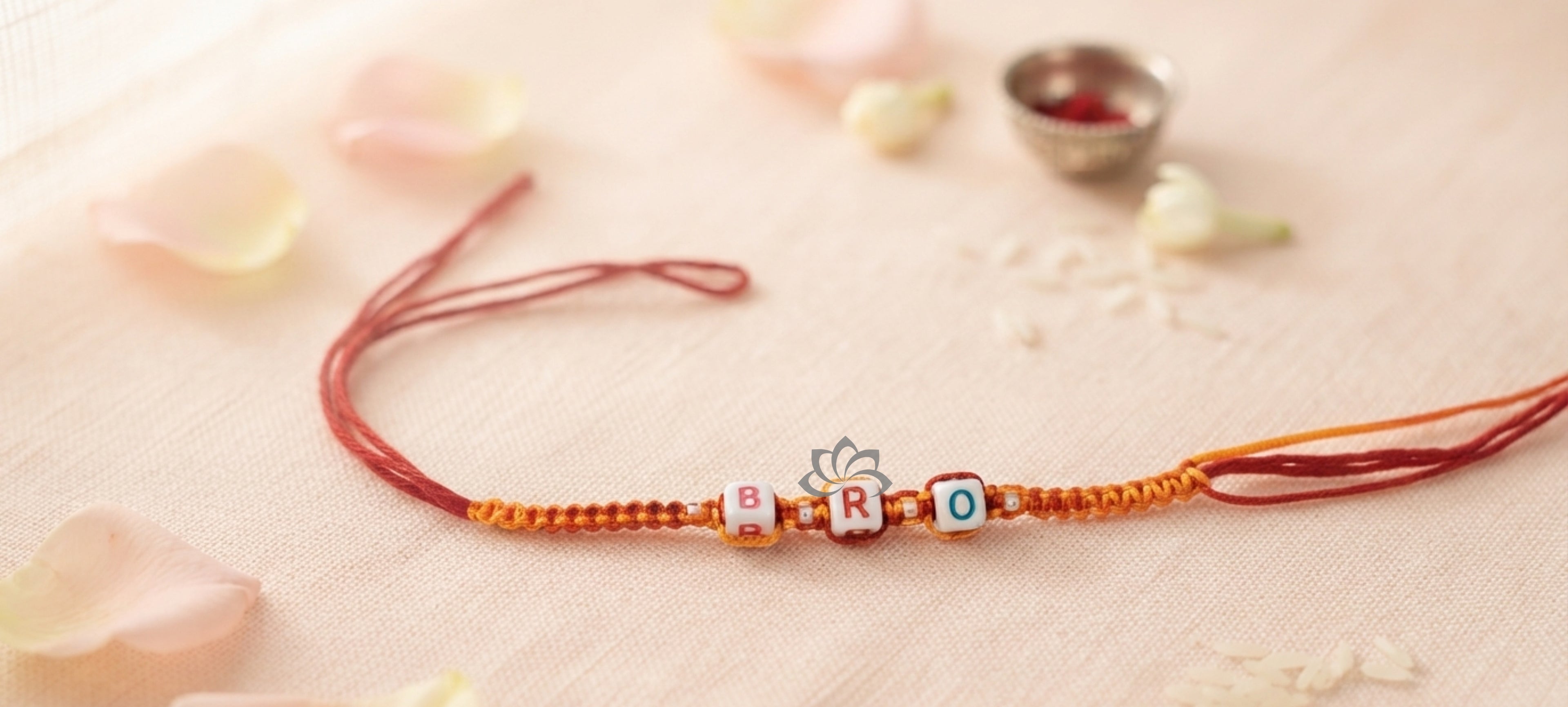 Silver BRO Rakhi – Elegant Silver Rakhi