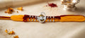 Silver Khatu Shyam Rakhi – Elegant Silver Rakhi