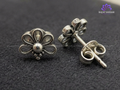 92.5 Silver Studd for Daily wear | light Weight | Elegant Design | Flower