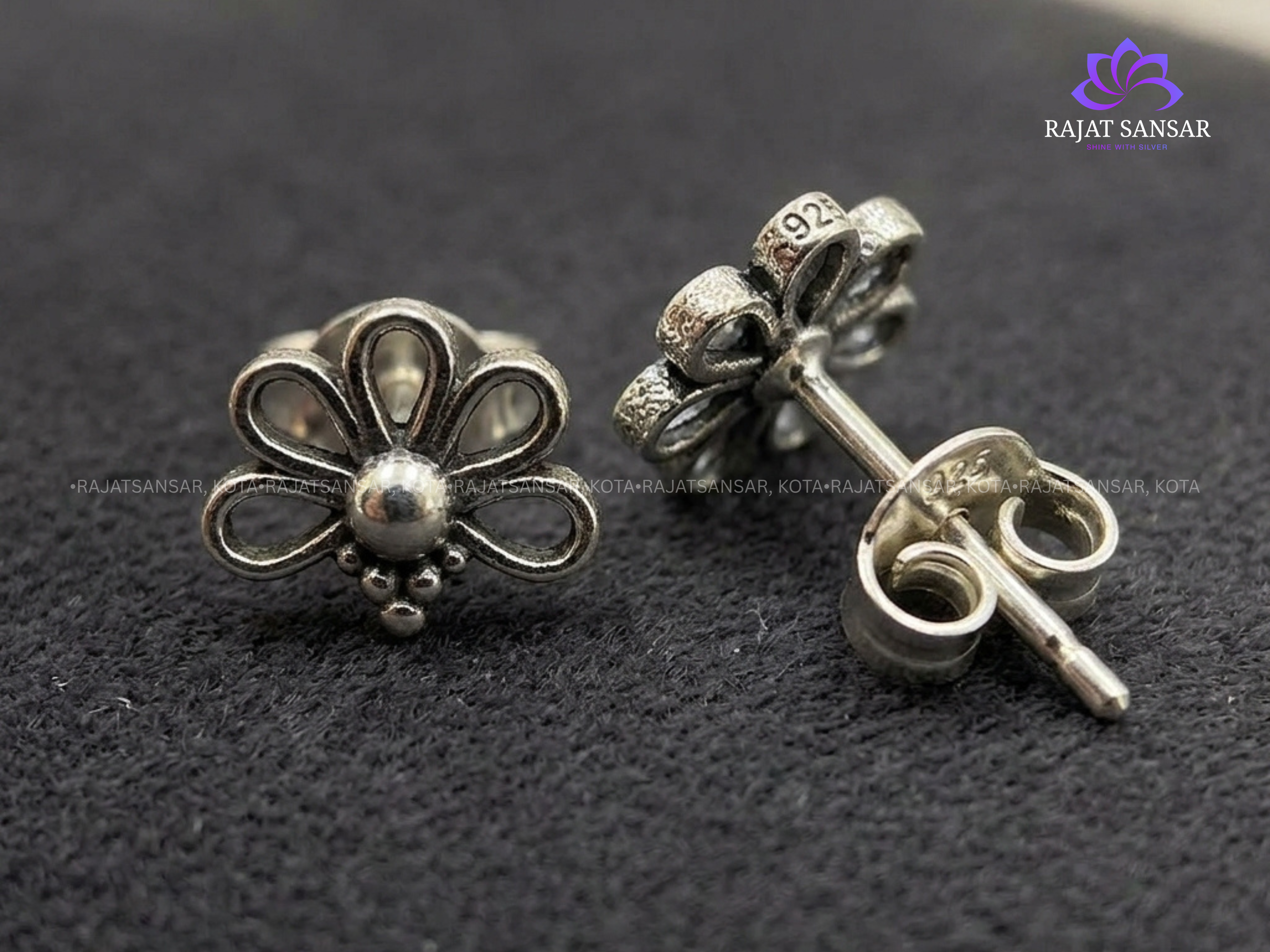 925 Silver Studd for Daily wear | light Weight | Elegant Design |