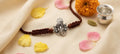 Handcrafted Divine Silver GANESH Rakhi Collection- Pack of 2
