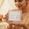 999 Laxmi & Ganesh Ji Photo Frame Idol | Pooja Room,Table Stand