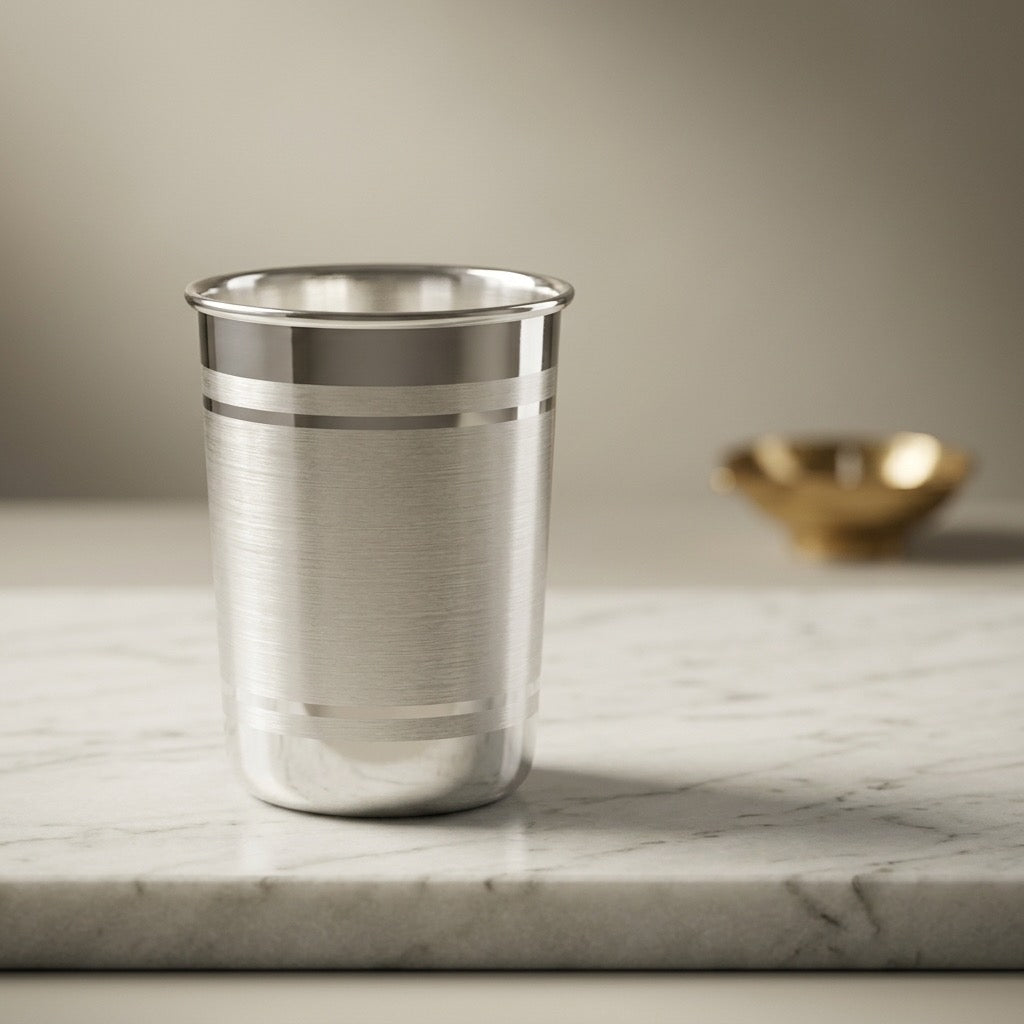 Silver Glass- Lassi Glass Design