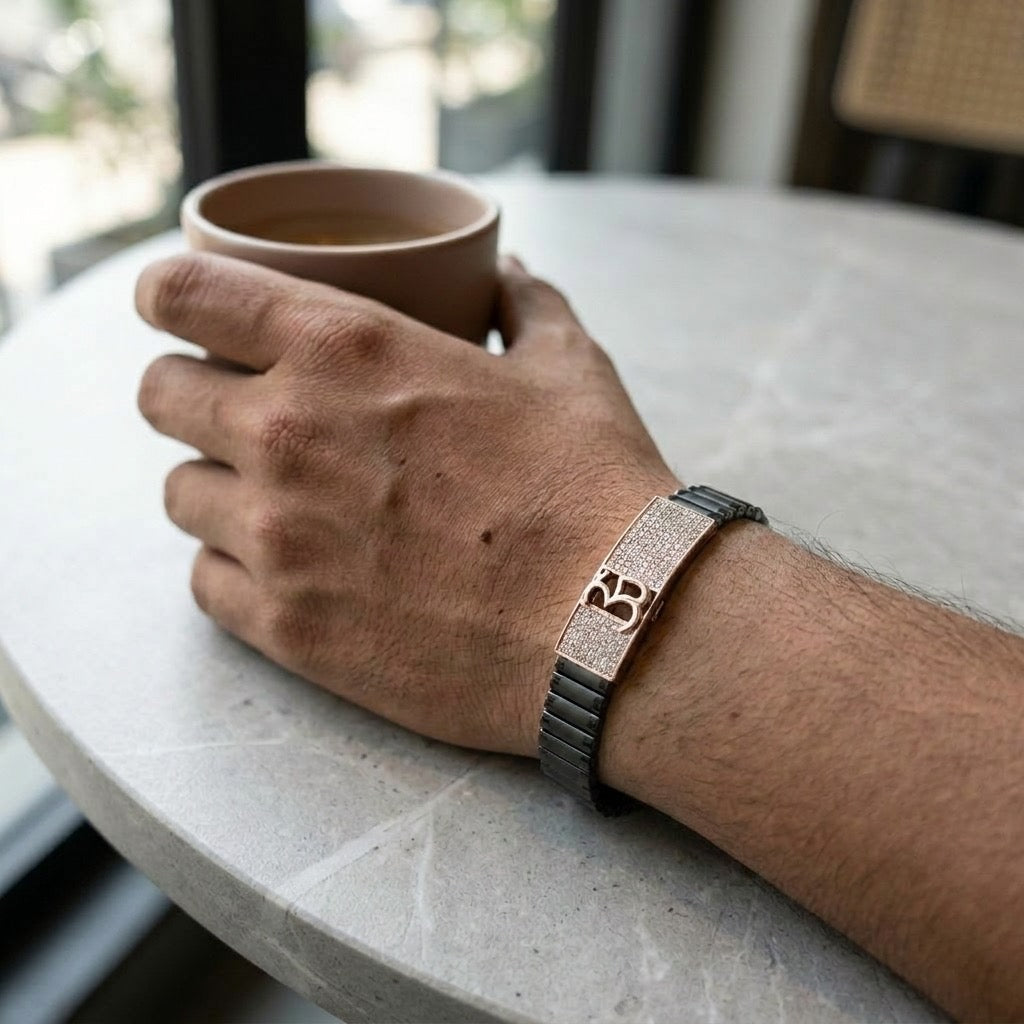 925 Silver Luxe Wrist Band