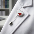 92.5 Sterling Silver Medicos Lapel Pin