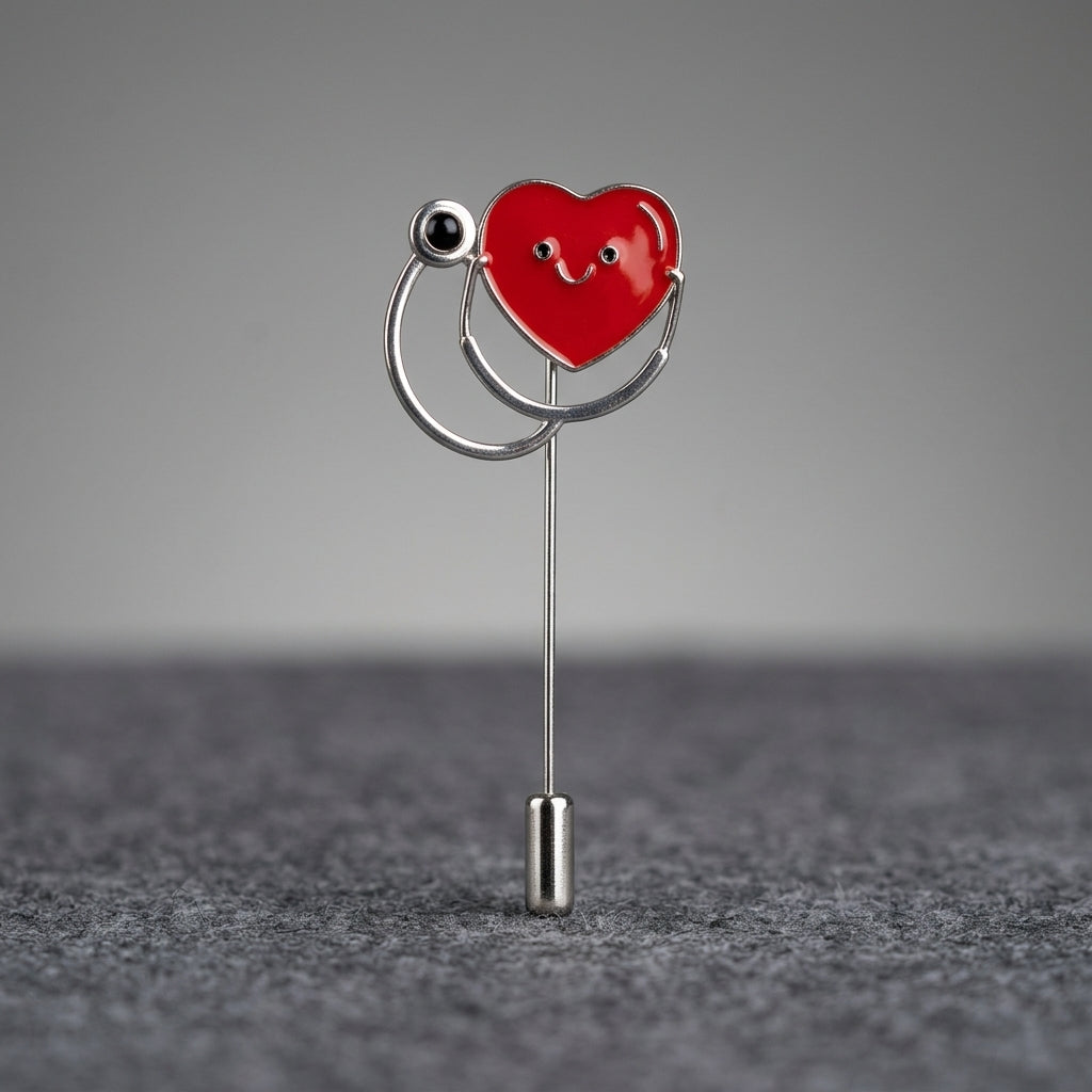 92.5 Sterling Silver Medicos Lapel Pin
