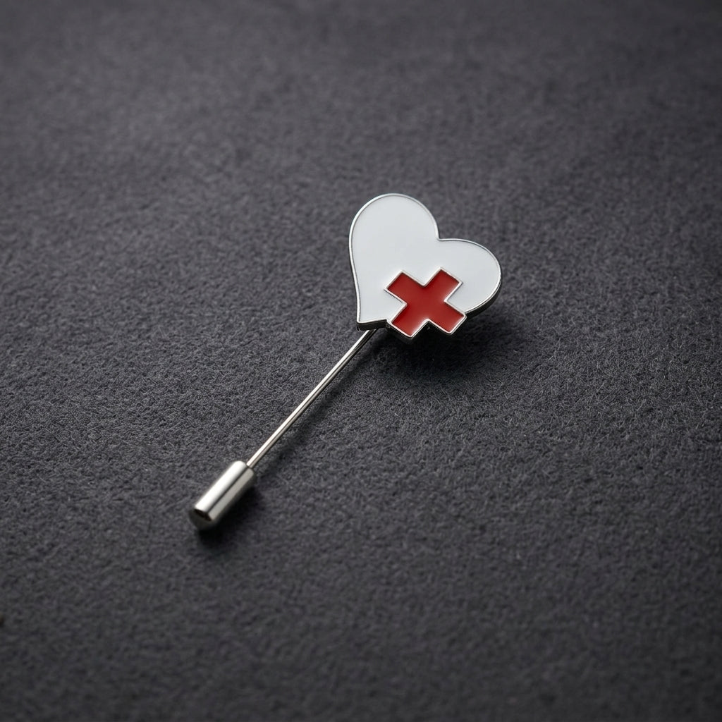 92.5 Sterling Silver Medicos Lapel Pin