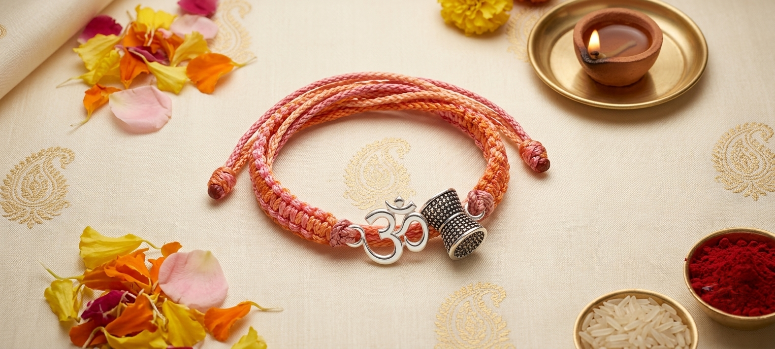 925 Sterling Silver - Shiva Special Rakhi