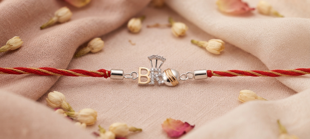 925 Sterling Silver Rakhi - Pack of 1