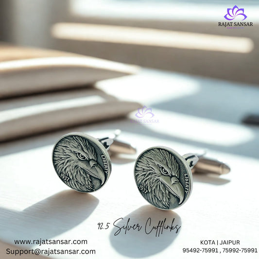 Eagle Crest 92.5 Sterling Silver Cufflinks