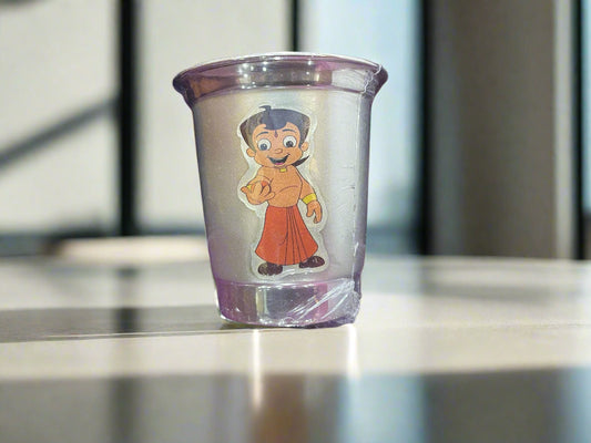 Silver Kids Glass - Chota Bheem Cartoon