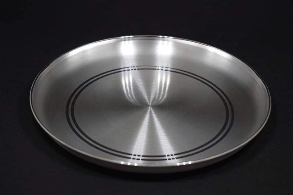 Silver Plate - Slanting Borders