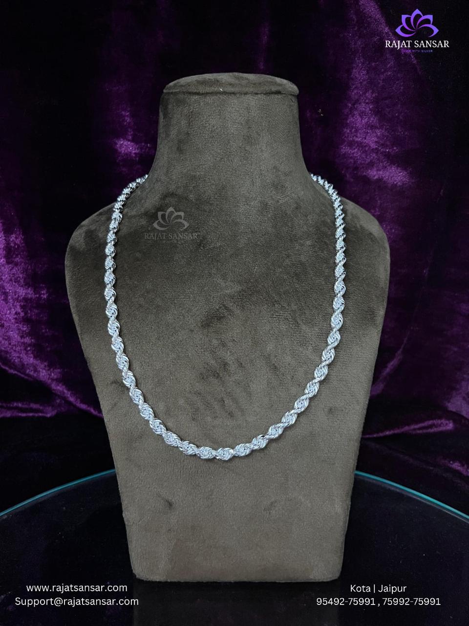 Silver Gents  Chain