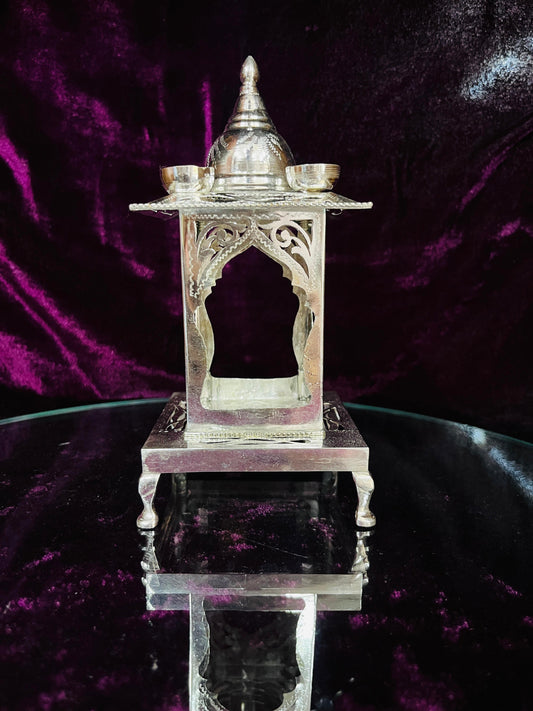Silver Hatri – Auspicious Vessel for Pooja Rituals