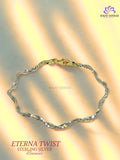 92.5 Sterling Silver Eterna Twist Bracelets