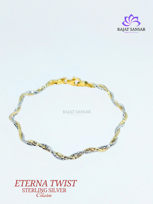 92.5 Sterling Silver Eterna Twist Bracelets