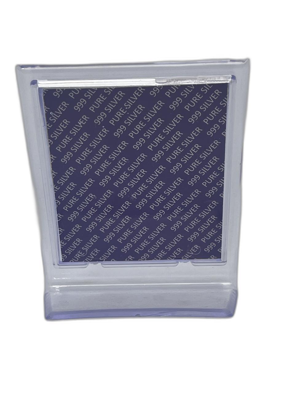 999 Silver Mahaveer Swami Photo Frame Idol | Meditation room , Home , Office