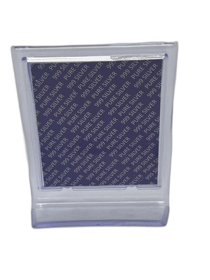 999 Silver Radha Krishna Photo Frame | Table stand