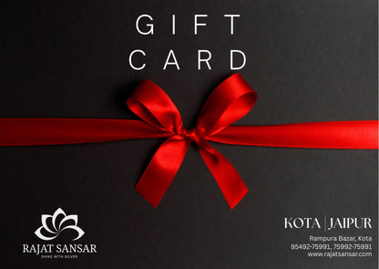 Rajat Sansar Gift Card – The Perfect Gift for Every Occasion