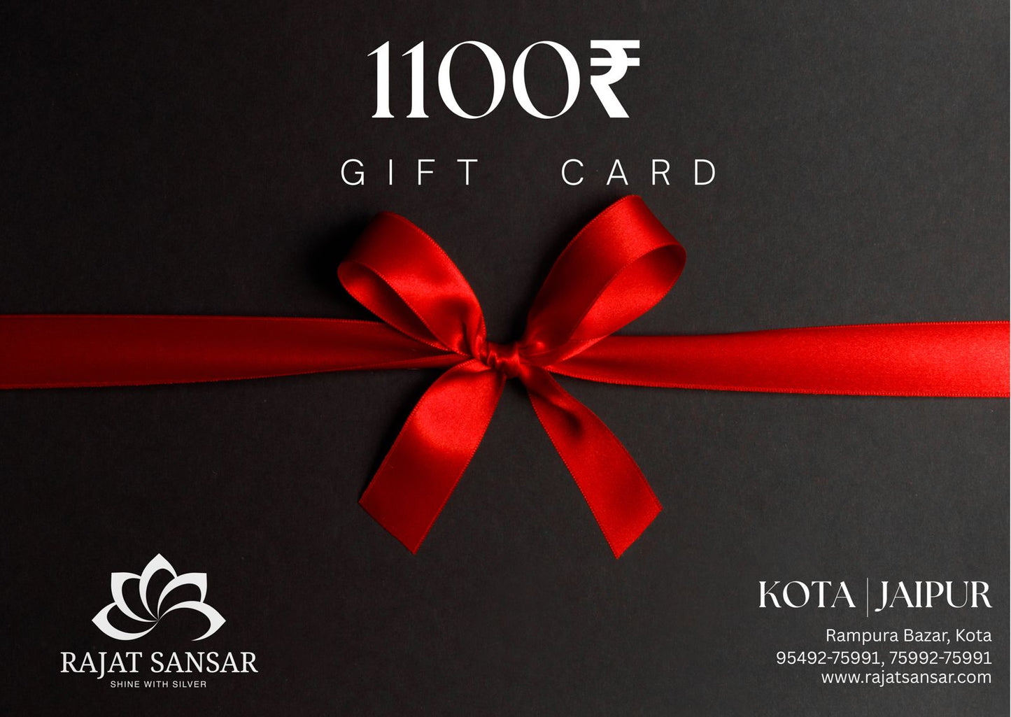 Rajat Sansar Gift Card – The Perfect Gift for Every Occasion