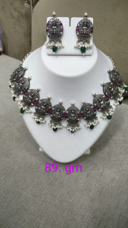 92.5 Silver Temple Jewellery