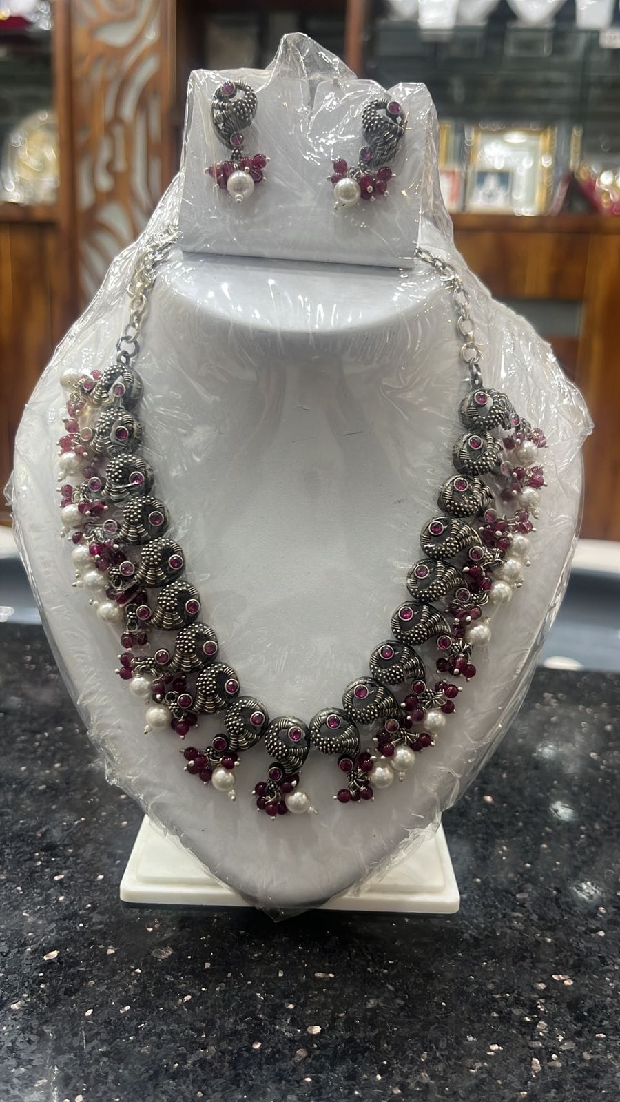 92.5 Silver Temple Jewellery