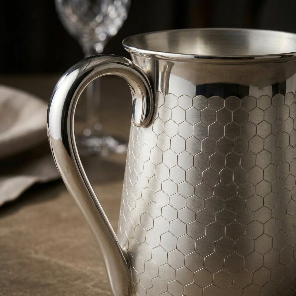 Silver Jug - Bangla jaal Design