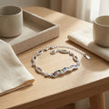 92.5 Italian Silver Multi Colour Bracelets