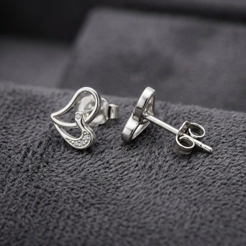 92.5 Silver Earrings for Daily wear | Petal Curve
