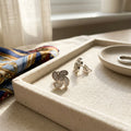 92.5 Silver Earrings for Daily wear | Radiant Bloom