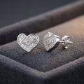 92.5 Silver Earrings for Daily wear | Love Heart