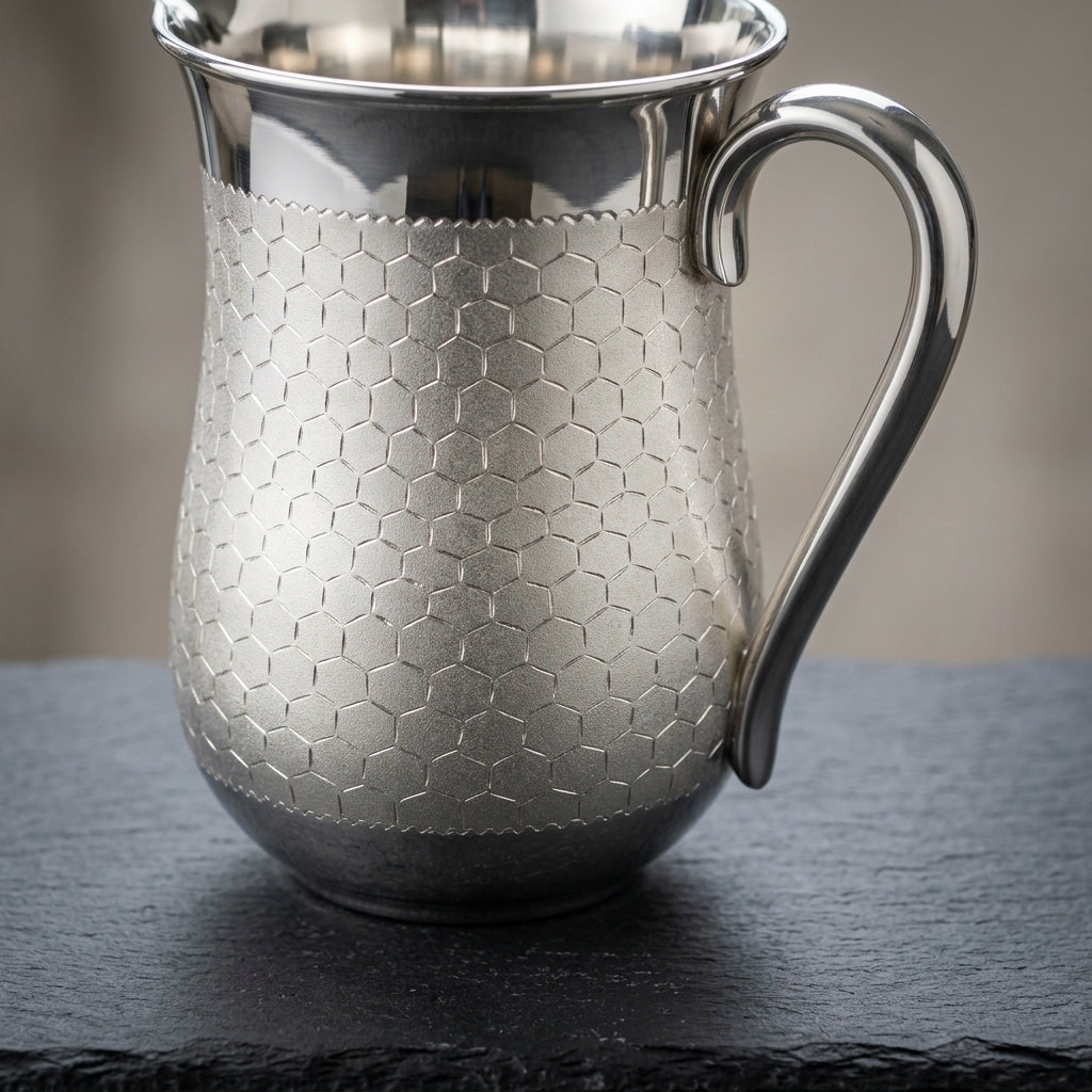 Silver Jug - Bangla jaal Design