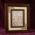 999 Pure Silver Ram Darbar Photo Frame – Symbol of Devotion, Dharma & Protection 15x13 Inch