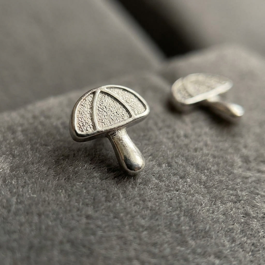 92.5 Silver Earrings for Daily wear | Mini Umbrella