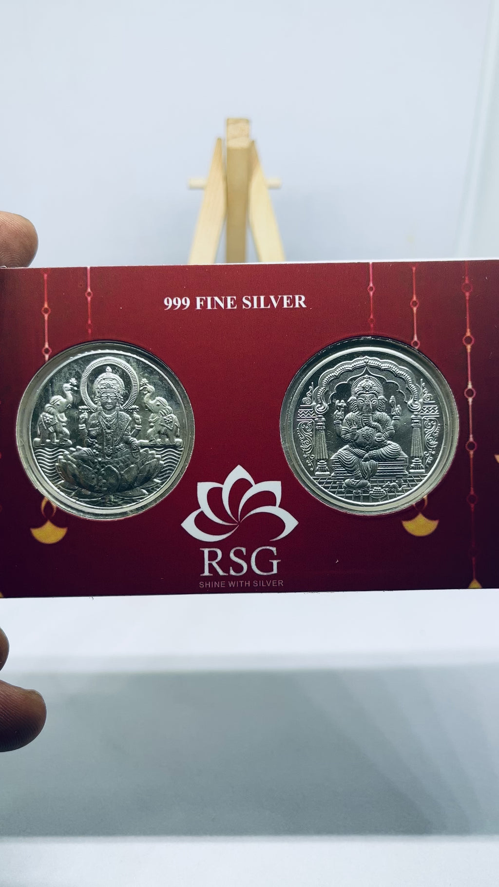 999 Silver Gift Coin Card - 2 Gram