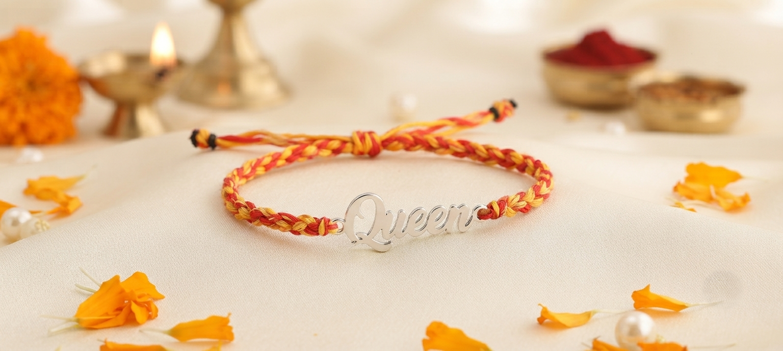 925 Sterling Silver Rakhi - Pack of 1